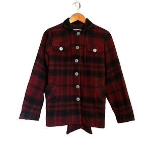 Woodland‎ waders wool blend button up coat